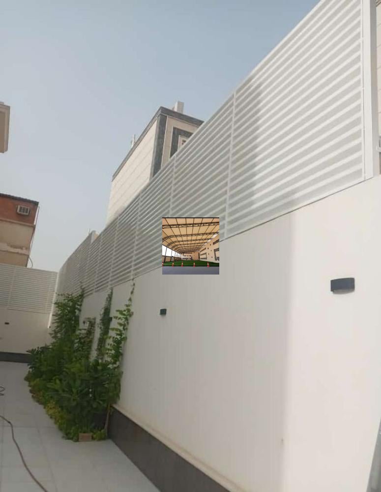 مظلة سيارات حديد بالرياض الصناعية القديمة